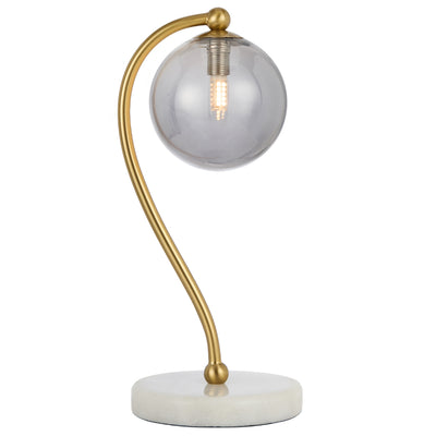 FELTON TABLE LAMP WHITE MARBLE