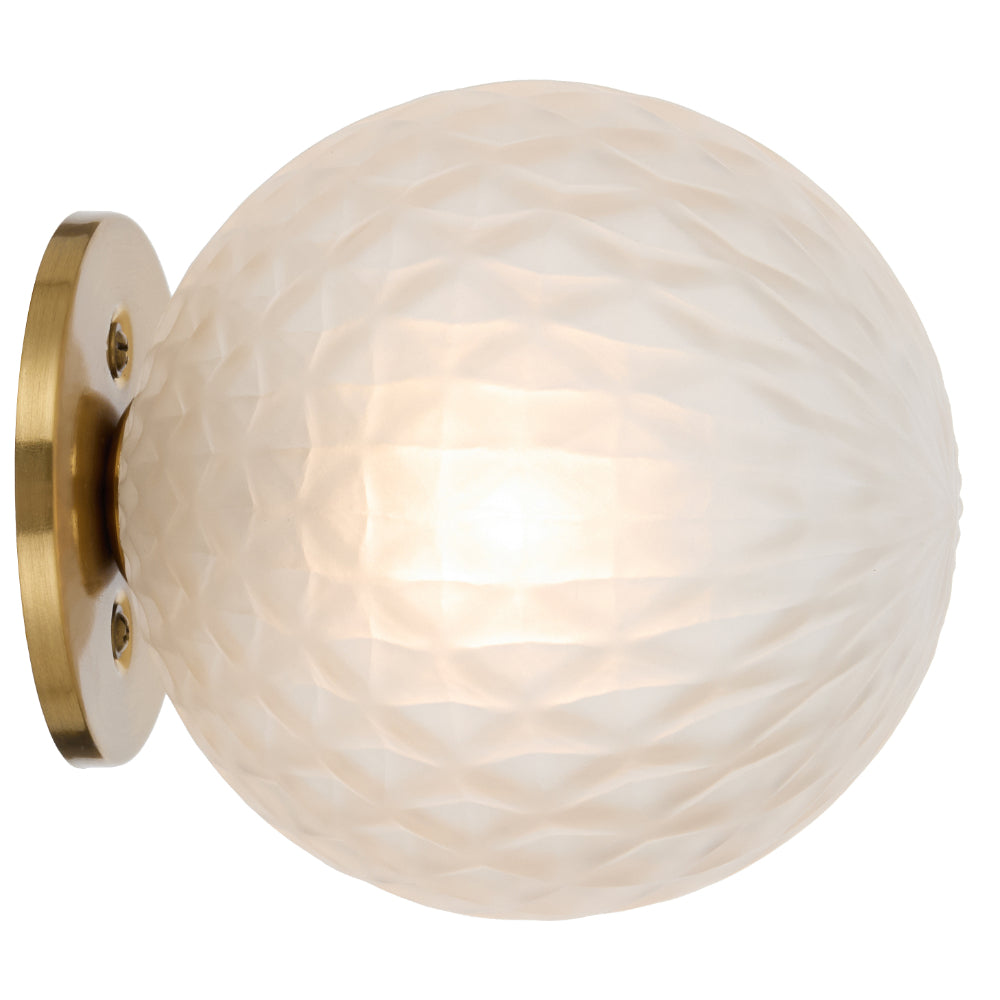 GASTON WALL LIGHT ANTIQUE GOLD