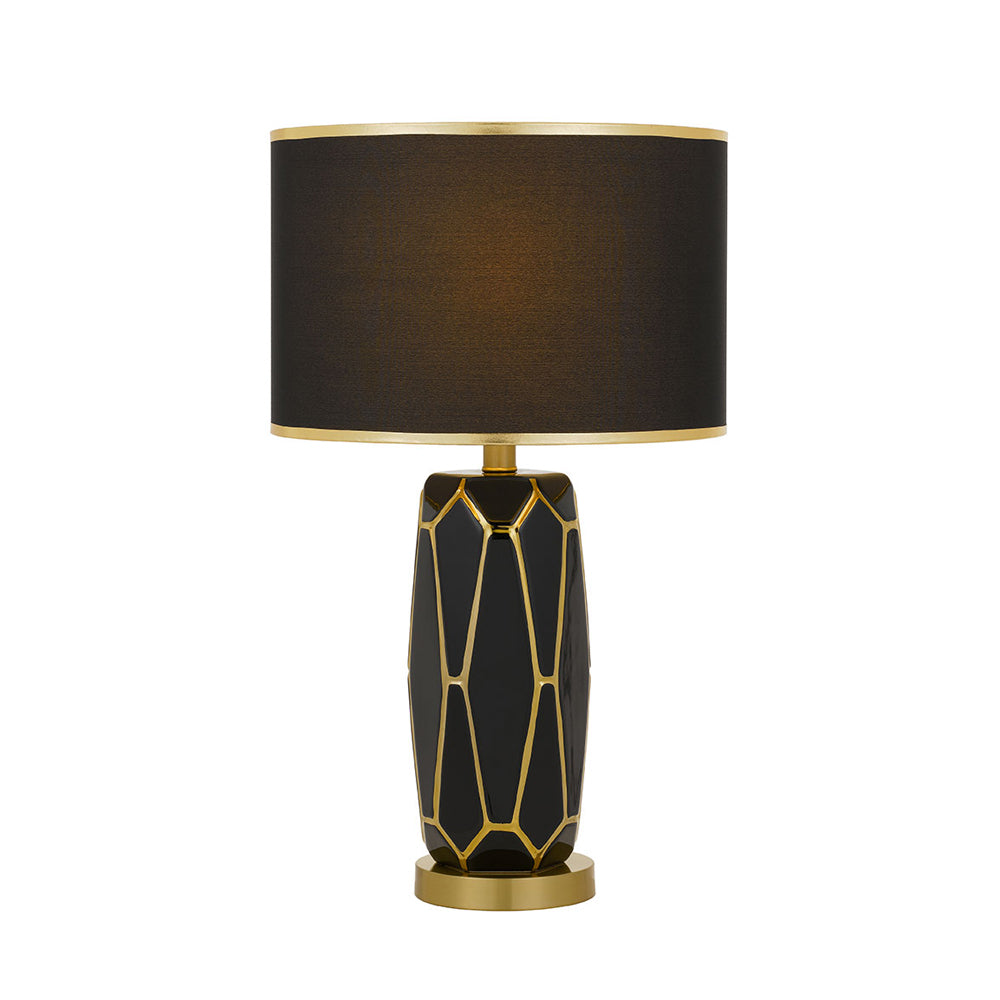 PASTOR CERAMIC TABLE LAMP BLACK