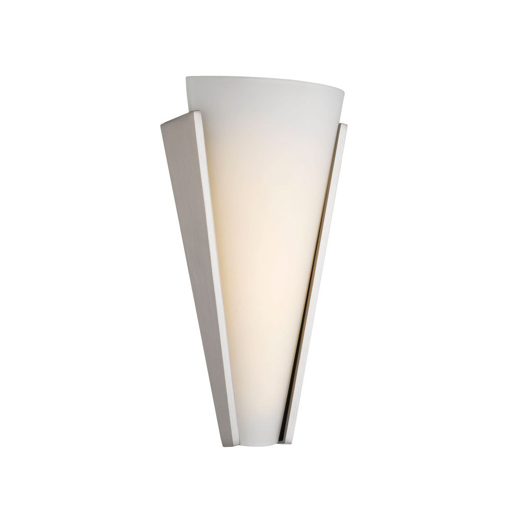 SAFFI 12w LED WALL LIGHT NICKEL