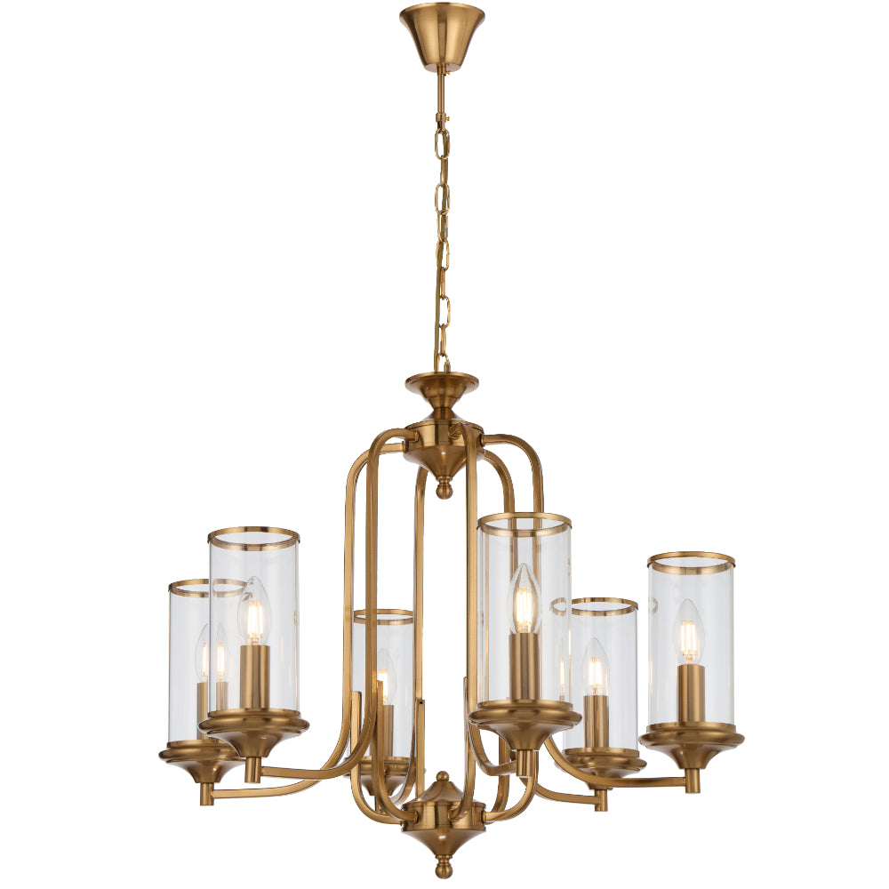 VELDEN 6 LIGHT PENDANT